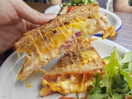 micro bakery grilled cheese review