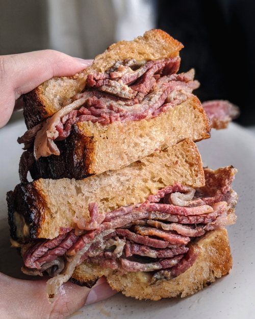 Salted & Hung wagyu pastrami sandwich review