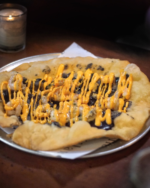 Bar Milano — Fried Pizza Dough with Inspired Toppings