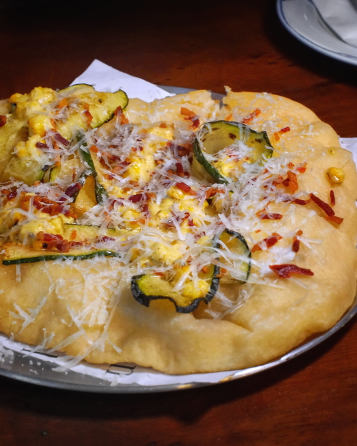 Bar Milano — Fried Pizza Dough with Inspired Toppings